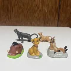 ライオンキング　指人形フィギュアセット　ディズニー