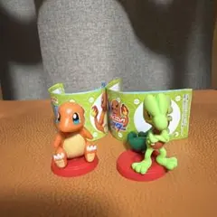 チョコエッグ　ポケットモンスター　旅立ちの3匹 ヒトカゲ・キモリセット