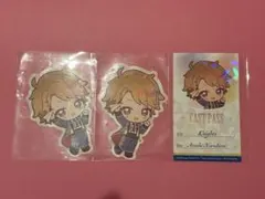 鳴上嵐 ステッカー 特典 セット アニカフェ