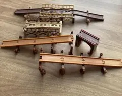 カプセルプラレール　きかんしゃ　トーマス　ぐらぐら橋　スロープレール　壊れる橋