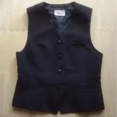 UNILADY ユニレディ 事務服 ベスト ネイビー 9号