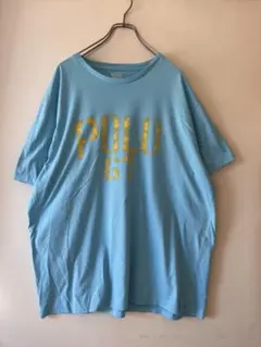 No.7187 POLO Ralph Laurenロゴ Tシャツ L ステンシルのサムネイル