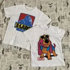 XLARGE Xガール キッズ　Tシャツ2枚セット