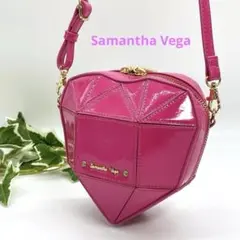 Samantha Vega サマンサベガ ハート型ショルダーバッグ ピンク