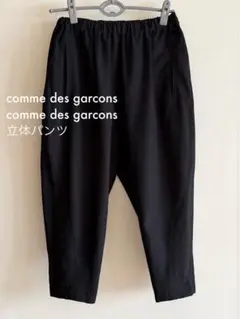 新品未使用　2024 COMME des GARÇONS 黒 サルエルパンツXS コムデギャルソンCDGサルエルパンツ | コムデギャルソン