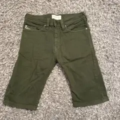 DIESEL ハーフパンツ サイズ8 オリーブグリーン