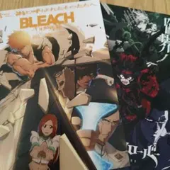 BLEACH 千年血戦篇 禍進譚 ブラッククローバー ポストカード ２枚セット