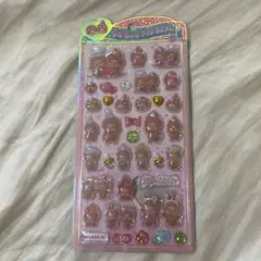 モンチッチ うるちゅるポップシール ボンボンドロップシール　正規品　新品　ピンク