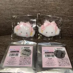 サンリオ ホワイトフリル ヘアクリップ　こぎみゅん　2点セット