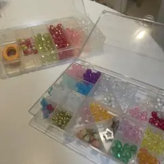 カラフルビーズセット 収納ケース付き