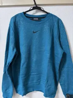 NIKE クルーネック スウェット ラメ加工 ブルーのサムネイル