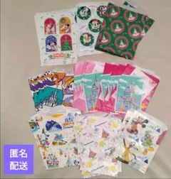 中古・新品☆東京ディズニーランド ショッパー お土産袋 約80枚 レトロ