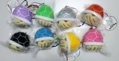 スーパーマリオ風？　カメのこうらマスコット　ストラップ　キーホルダー　全8種