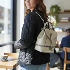 【3WAY仕様】レザーリュック・ショルダー・ハンドバッグ