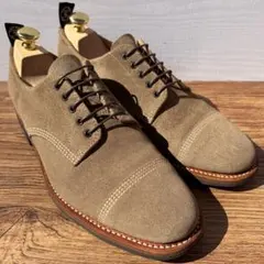【美品】SANDERS サンダース ミリタリーダービー UK8 ベージュ 外羽根のサムネイル