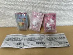 ハローキティ　パッケージミニチュアコレクション　　3個セット売り
