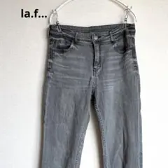 la.f... ラエフ　デニム ジーンズ ジーパン パンツ　グレー　3
