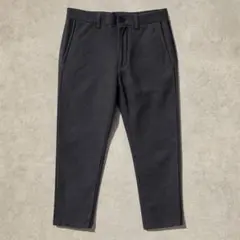 niko and ニコアンド チャコールグレー スラックス ビジネスカジュアル