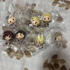 一番くじ 進撃の巨人 G賞 ちょこのっこフィギュア セミコンプ 全7種