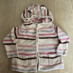 baby GAP フード付きカーディガン 6-12ヶ月