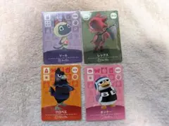 マール　レックス　クロベエ　ホッケー　どうぶつの森　amiiboカード　アミーボ