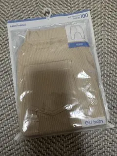 GU baby サマナルパンツ 100cm ベージュ