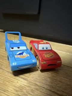Cars 木製ミニカー 2台セット