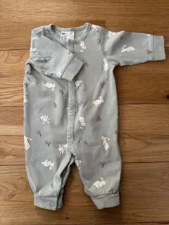 H&M ベビー ロンパース うさぎ柄 55cm