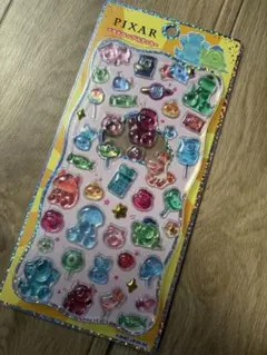 最終値下げ！新品！ピクサー　プチドロップステッカー　ディズニー