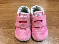 【期間限定値下】ミキハウス ミズノ コラボスニーカー 14.5㎝ ピンク 女の子
