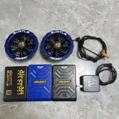 バートルファンセット　17V Amazon.co.jp: バートル BURTLE オレンジファン＋新型17V青