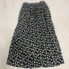 ジャーナルスタンダードレリューム 花柄スカート フリーサイズ ウエストゴム