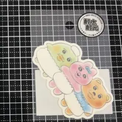 おぱんちゅうさぎ　耐水　シール