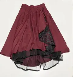 フィッシュテールスカート ロングスカート