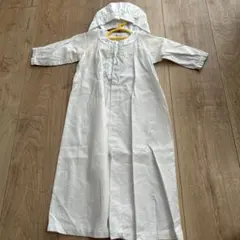 familiar ベビードレス フード付き 50