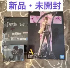 【一番くじ デスノート】A賞 夜神月 フィギュア リューク すり抜け マグネット