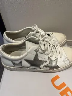 CONVERSE ALL STAR ホワイト シルバー スニーカー