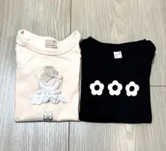 アプレレクール　プティマイン　Tシャツ 半袖　100cm 2枚セット　まとめ