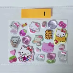 シール交換　おすそ分け　サンリオ　キティ