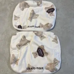 GELATO PIQUE 抱っこ紐用パッド 2枚セット　サッキングパッド