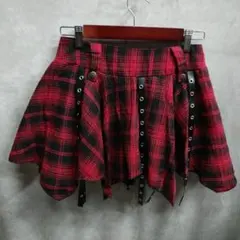 y2k　チェックスカート　パンク　フェアリーグランジ　平成　訳あり　60117