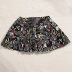 【値下げ】【中古】メゾピアノ　アリス　スカート　１１０