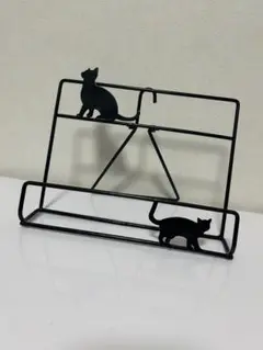 猫のシルエットスタンド