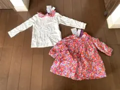 jacadi リバティ ワンピース PARIS フラワープリント　2着　サイズ違