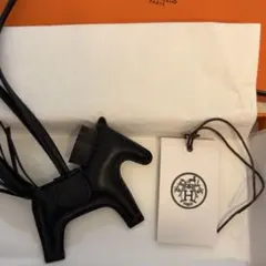 「HERMES」エルメス　ロデオチャーム　ソーブラック　black charmのサムネイル