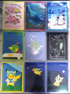 ポケモンカード デッキシールド キャラクタースリーブ 9種類 バラ売り179
