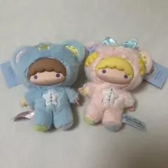 リトルツインスターズ 50周年 星空のエンジェル マスコットホルダー キキララ