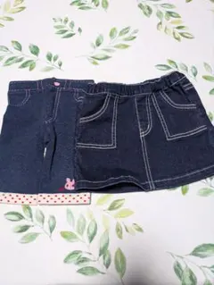 ホットビスケッツスカートとパンツのセット 95cm以下用