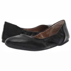 バレエシューズ パンプス フラットシューズ ブラック シンプル 24cm