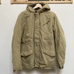 Johnbull カーキ フード付きマウンテンパーカー